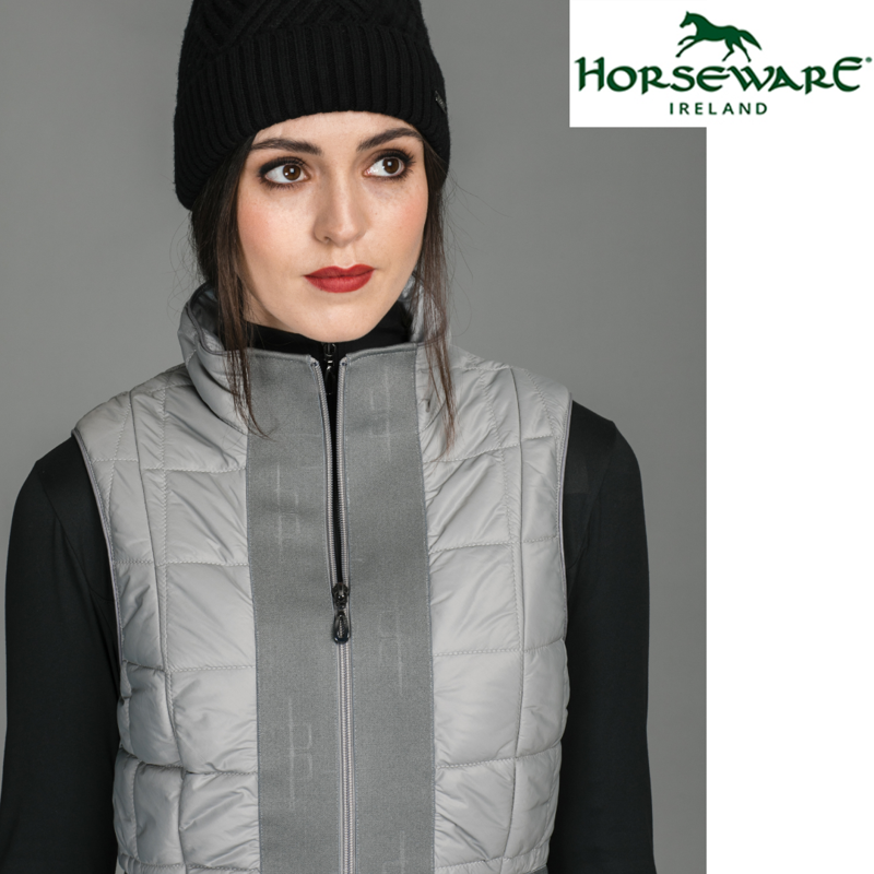Horseware Insula Quilted Vest - Grey-2